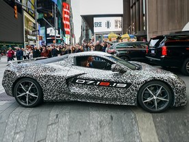 Chevrolet Corvette NextGen v ulicích New Yorku