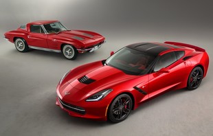 Chevrolet Corvette C7 Stingray 2014 a Corvette Sting Ray 1963