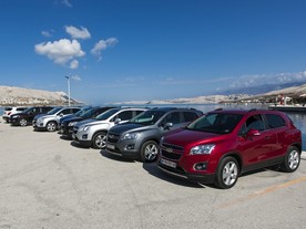 Chevrolety Trax ve městě Pag