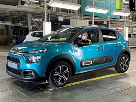 Miliontý Citroën C3 vyrobený v Trnavě