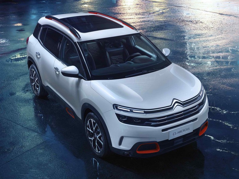 Citroën C5 Aircross přijede koncem roku 2018