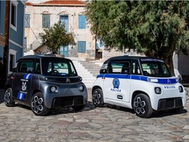 Citroën Ami na ostrově Chalki