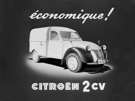 Citroënu 2 CV Fourgonnette
