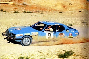 Citroen SM v nezvyklé podobě při Rallye Maroko