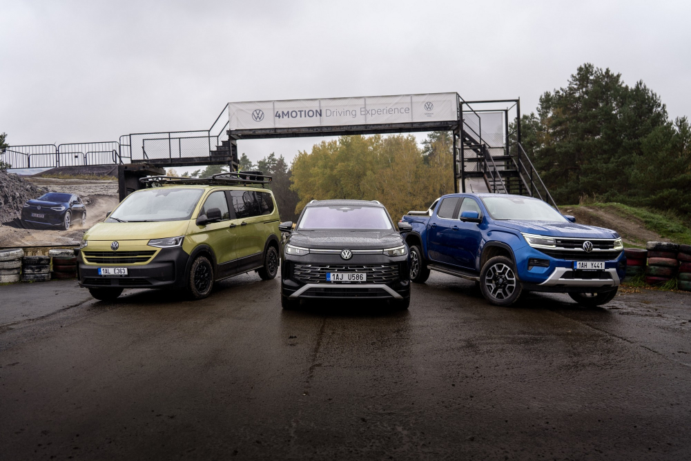 Volkswagen 4Motion má mnoho variant