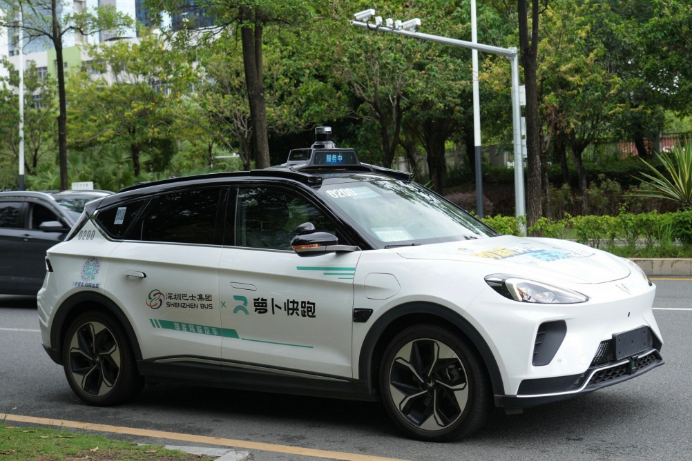 Taxi Baidu mohou jezdit bez řidiče i v Šen-čenu