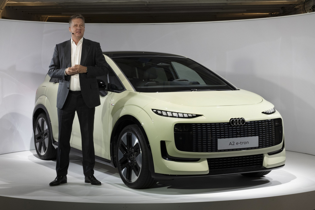 Vysoce efektivní Audi A2 e-tron