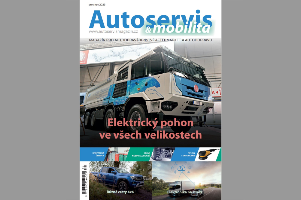 Vyšlo prosincové vydání magazínu Autoservis & mobilita