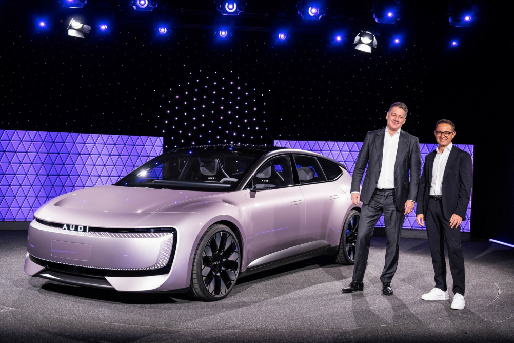 Audi v Číně bez čtyř kruhů