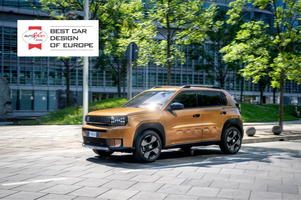 Fiat Grande Panda získal ocenění AutoBest v kategorii Design
