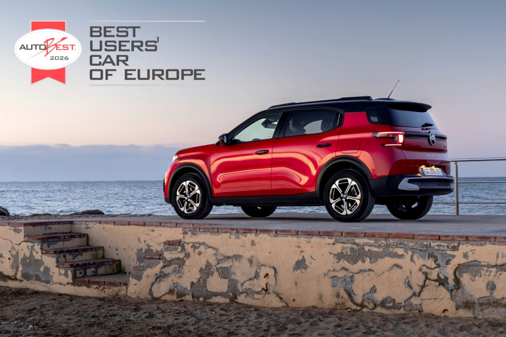 Citroën C3 Aircross získal titul Best Users Car 2026