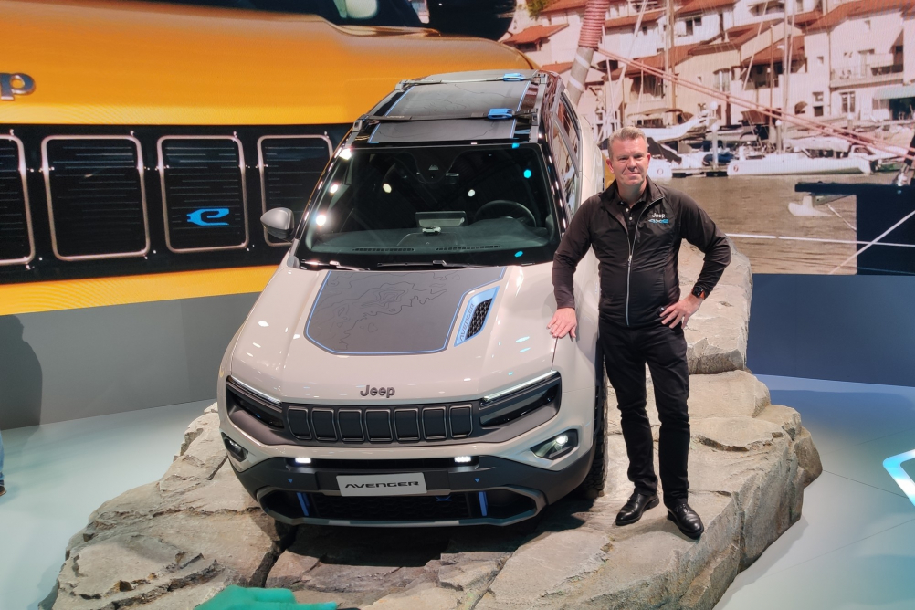 Avenger 4x4 bude první elektricky poháněný Jeep