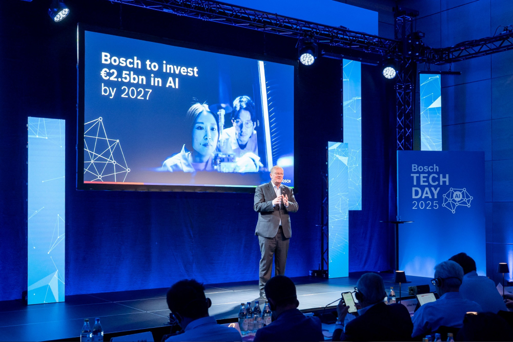 Bosch investuje značné prostředky do umělé inteligence