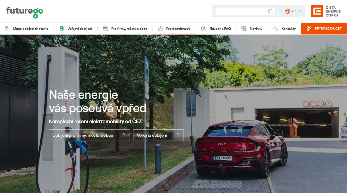 ČEZ představil virtuálního průvodce pro dobíjení elektroaut