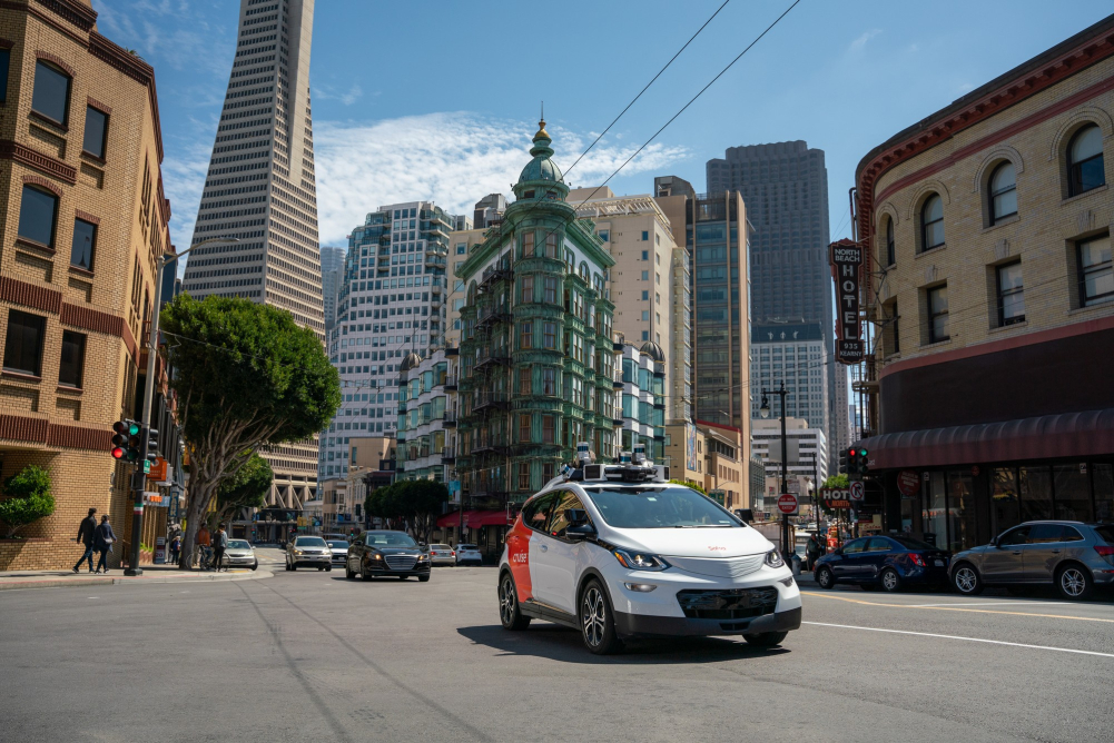 Autonomní taxi v San Franciscu