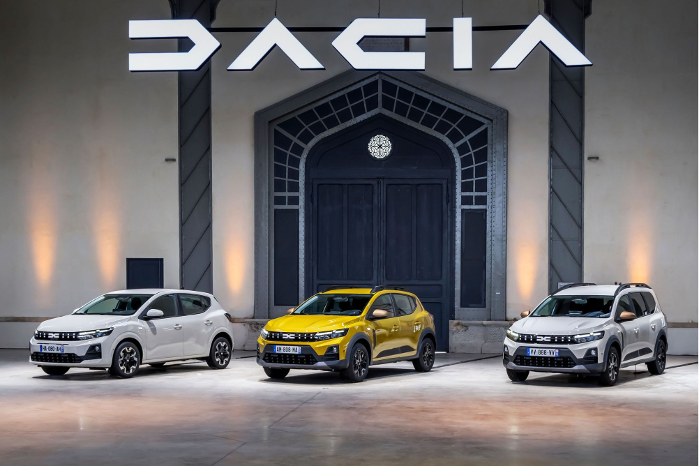 Modernizace pro vozy Dacia Sandero, Sandero Stepway a Jogger