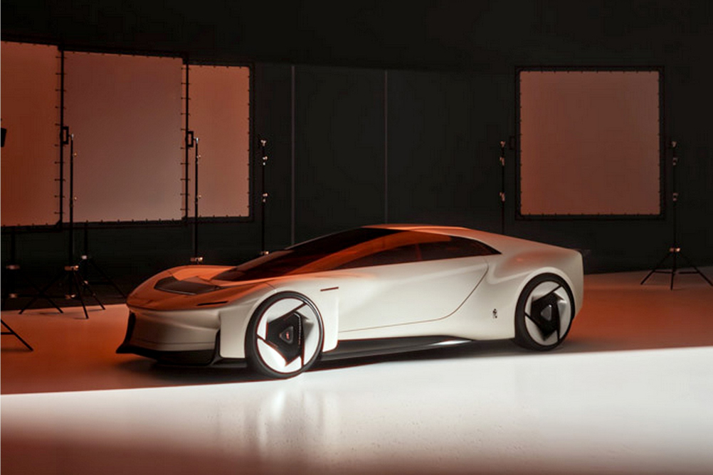 Pininfarina Enigma GT kombinuje elektrický pohon a spalování vodíku