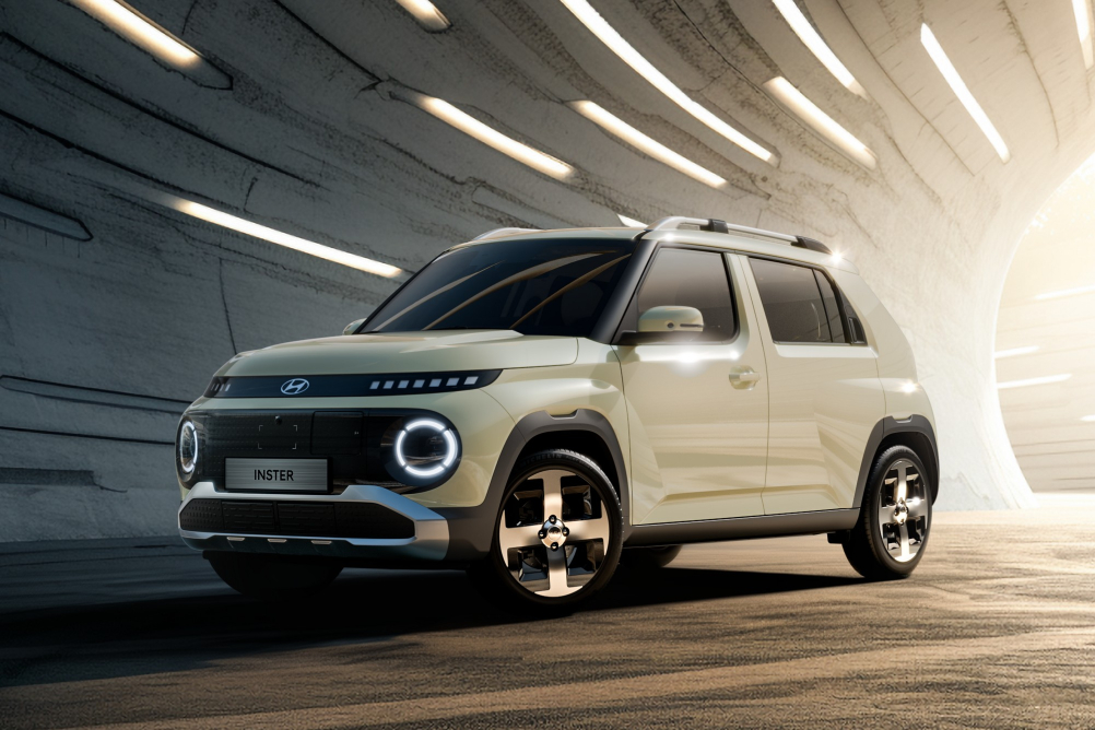 Malý městský elektromobil Hyundai Inster