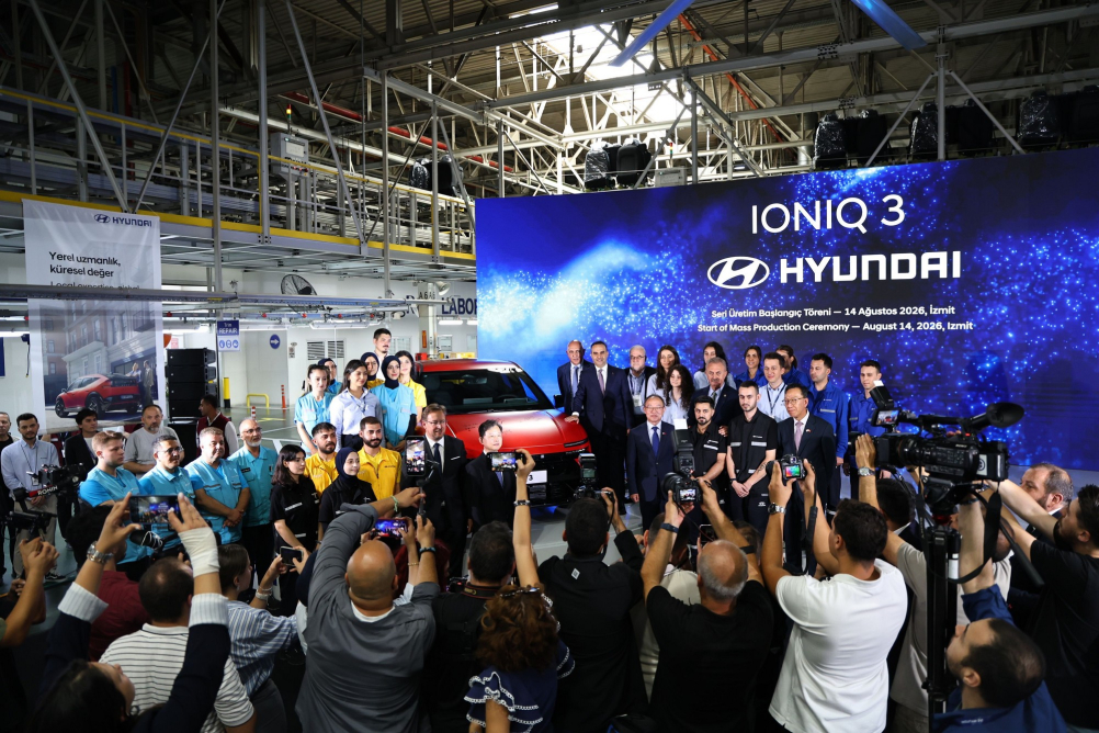Hyundai zahájil výrobu modelu Ioniq 3 v Turecku