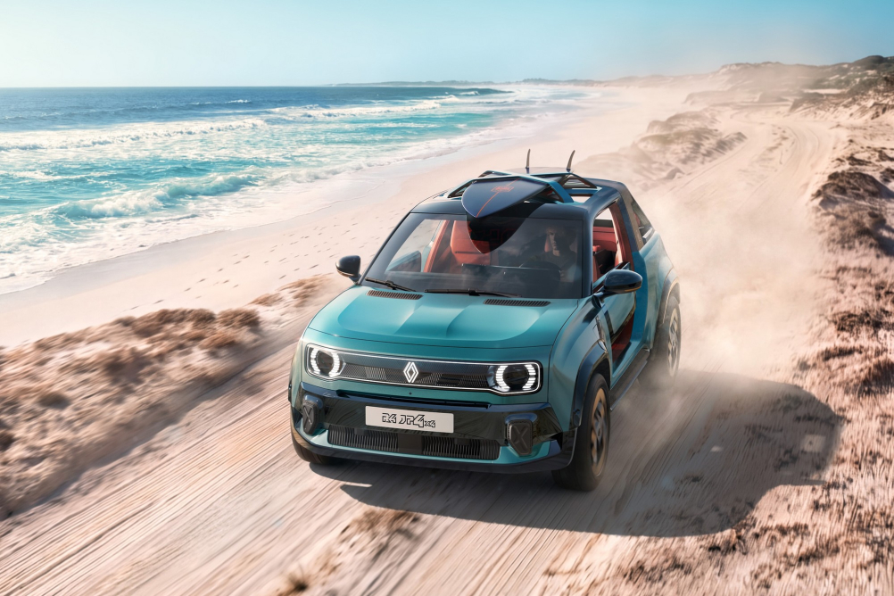 Renault 4 JP4x4 Concept míří na pláž
