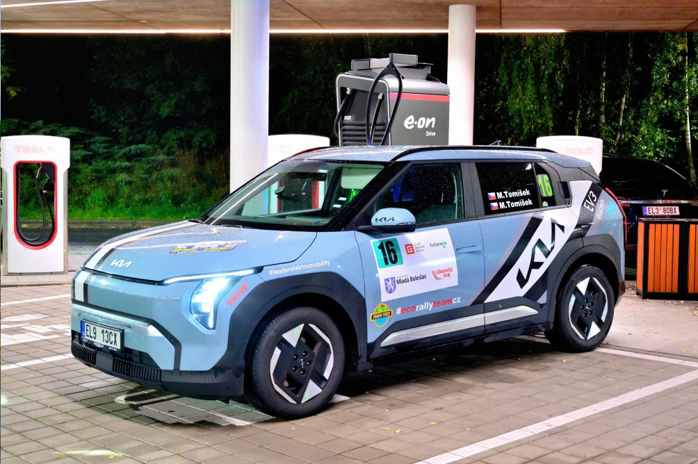 Kia EV3 v České knize rekordů