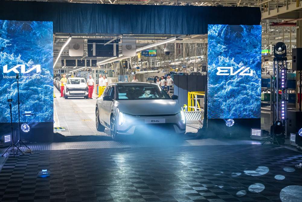 Kia spustila výrobu elektromobilů v Evropě