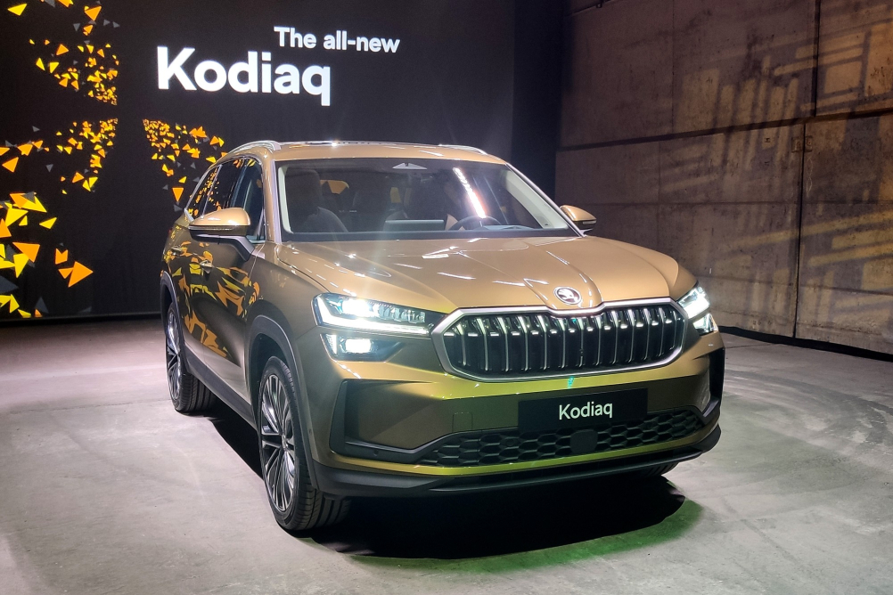 Nová Škoda Kodiaq se představuje