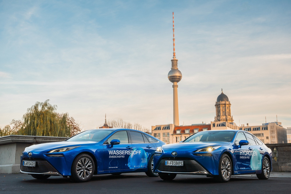 Toyoty Mirai pro Uber v Berlíně