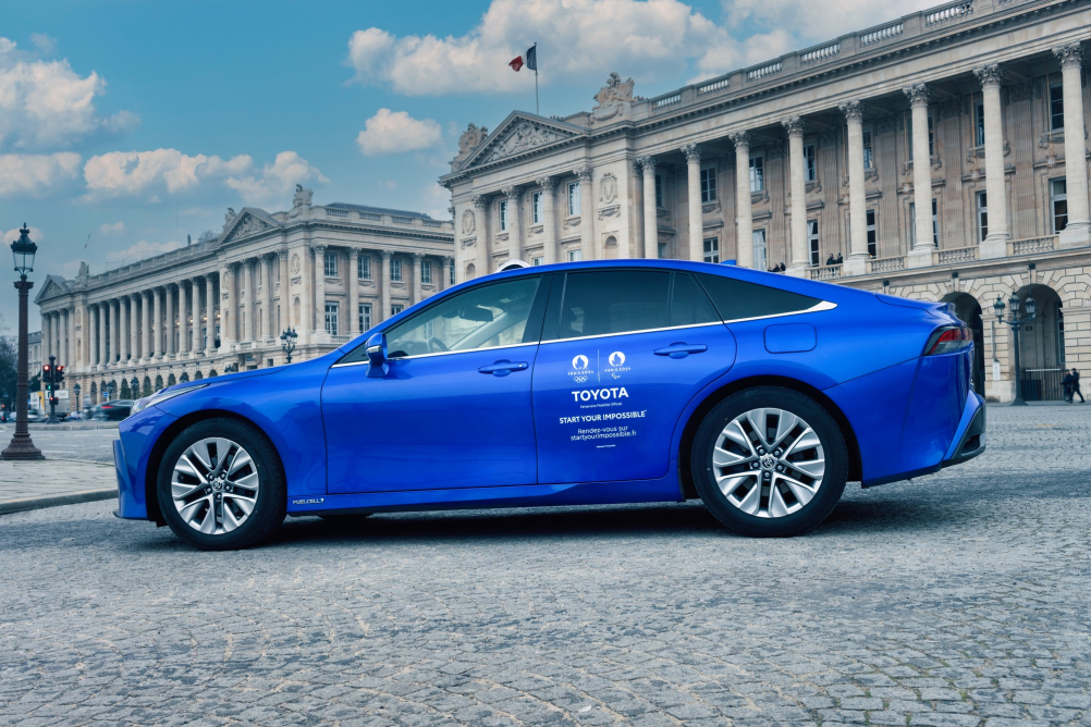 500 vozů Toyota Mirai pro olympiádu v Paříži