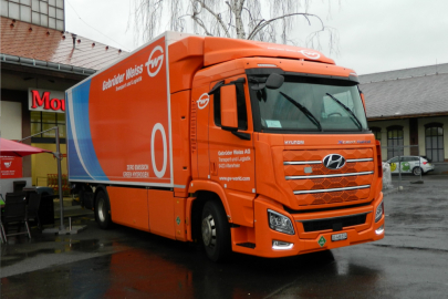 autoweek.cz - První provozní test kamionu na vodík v ČR