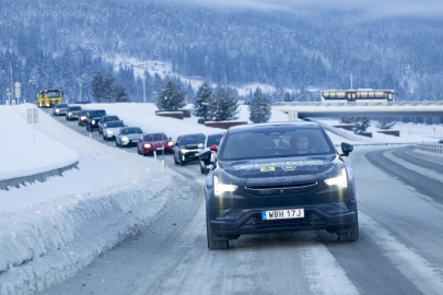 autoweek.cz - Norský test dojezdu elektromobilů v zimě