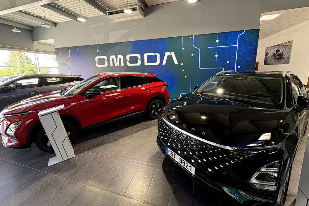 Omoda & Jaecoo má v ČR 21 aktivních dealerů