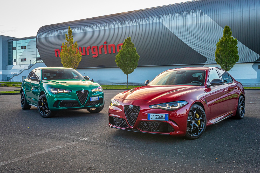 Giulia a Stelvio ve verzi Quadrifoglio jsou už dostupné