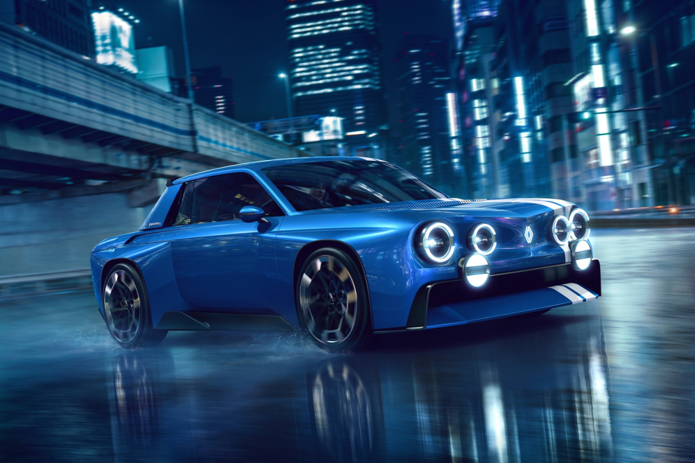 Renault 8 Gordini se vrací jako elektrické kupé