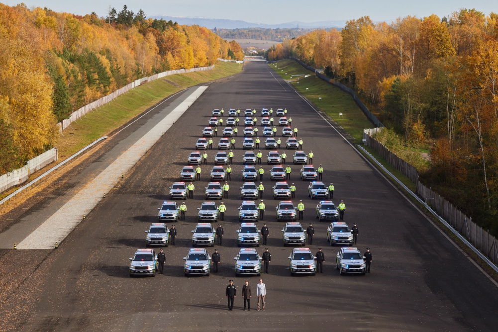Škoda dodá Policii ČR 352 vozů Kodiaq