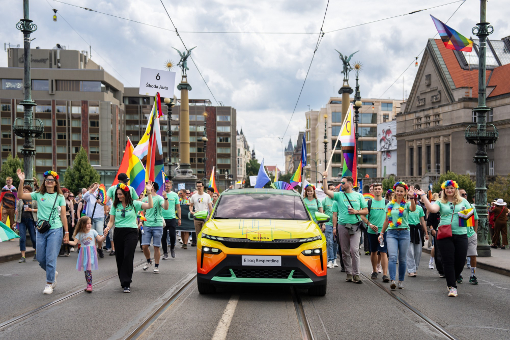 Škoda Auto hlavním partnerem Prague Pride