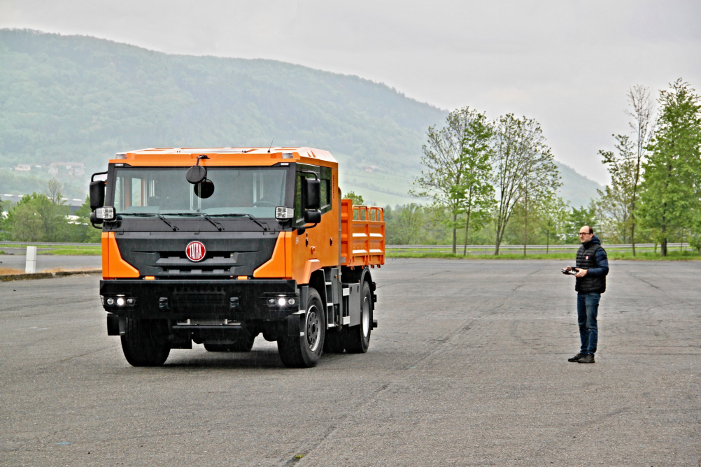 Tatra Trucks vyvíjí a testuje autonomní Force