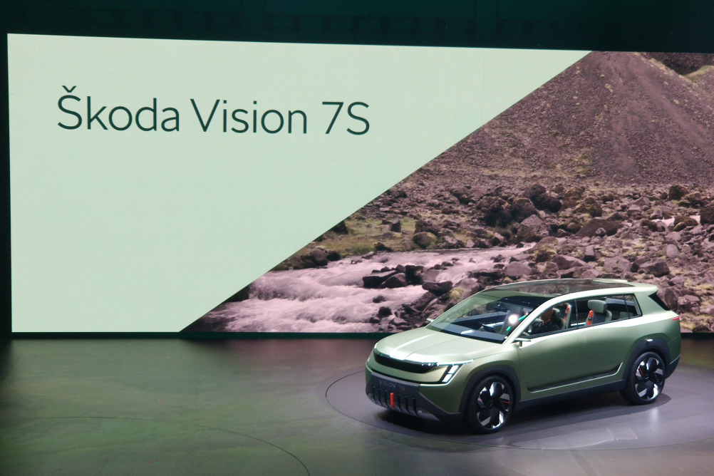 Škoda Vision 7S ukazuje nový styl