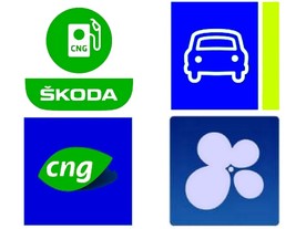 Škoda CNG, CNG stanice (Pražská plynárenská), CNG stanice (RWE/Innogy) a CNGvitall