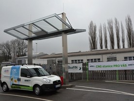 autoweek.cz - Nová CNG stanice firmy Bonett u D1