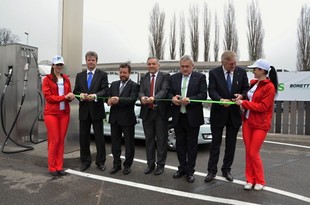 CNG stanice firmy Bonett ve Valašském Meziříčí