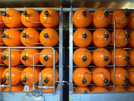CNG stanice firmy Bonett ve Valašském Meziříčí - trechnologie stanice