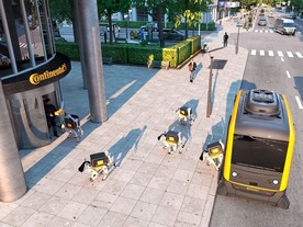 Kurýrní roboty Continental RoboDogs