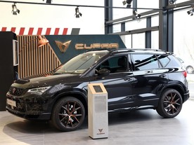 Cupra Ateca v Pyramida Centru