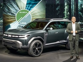 Dacia Bigster a generální ředitel značky Denis Le Vot