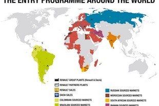 Továrny vyrábějící vozy Dacia