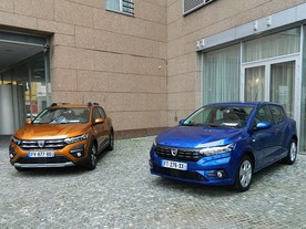 Dacia Sandero Stepway a Dacia Sandero