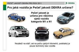 DEKRA - Pečeť jakosti