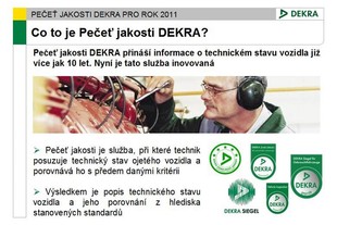 DEKRA - Pečeť jakosti