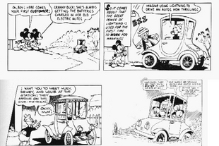 Detroit Electric jako hvězda Disneyových komiksů